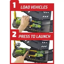 Mattel Hot Wheels Monster Trucks hurok kihívás játékszett 8db autóval