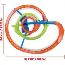 Mattel Hot Wheels szédületes ciklon motorizált autópálya kisautóval