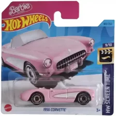   Mattel Hot Wheels 1956 Chevrolet Corvette Barbie The Movie kisautó