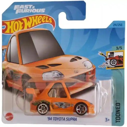 Mattel Hot Wheels Fast & Furious '94 Toyota Supra kisautó