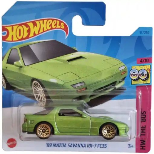 Mattel Hot Wheels '89 Mazda Savanna RX-7 FC3S kisautó