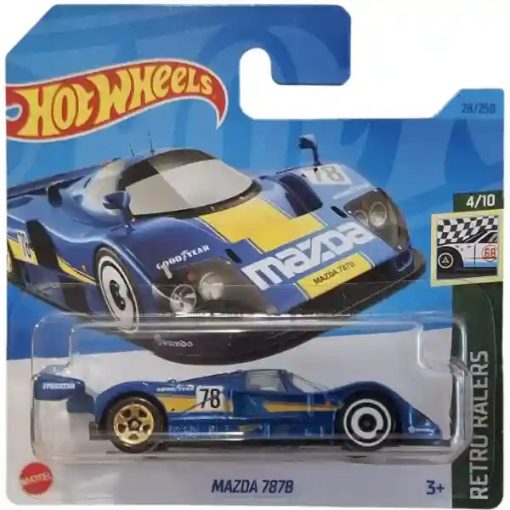  Mattel Hot Wheels Mazda 787B kisautó