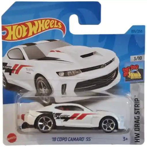  Mattel Hot Wheels '18 COPO Chevrolet Camaro SS kisautó