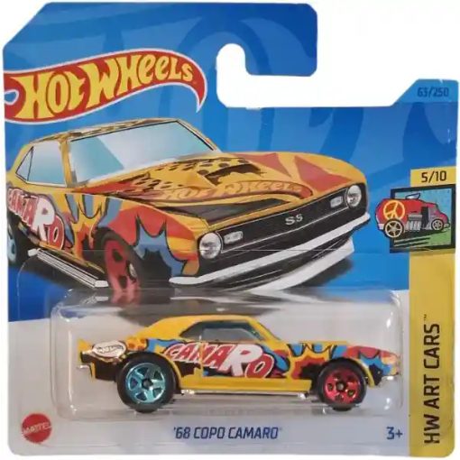  Mattel Hot Wheels '68 COPO Chevrolet Camaro kisautó