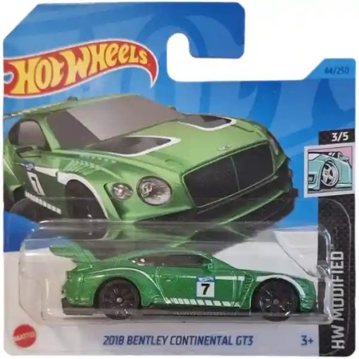  Mattel Hot Wheels 2018 Bentley Continental GT3 kisautó