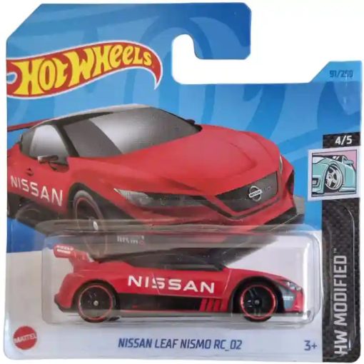 Mattel Hot Wheels Nissan Leaf Nismo RC_02 kisautó