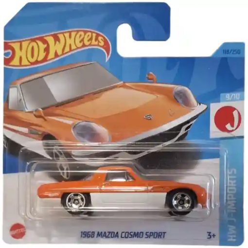  Mattel Hot Wheels 1968 Mazda Cosmo Sport kisautó