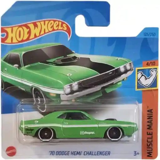  Mattel Hot Wheels '70 Dodge Hemi Challenger kisautó