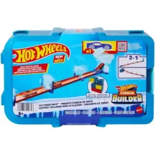 Mattel Hot Wheels 2 az 1-ben jeges ütközés autópálya dobozban