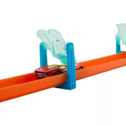 Mattel Hot Wheels 2 az 1-ben jeges ütközés autópálya dobozban