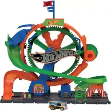 Mattel Hot Wheels interaktív óriáskerék kaland autópálya kisautóval