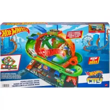 Mattel Hot Wheels interaktív óriáskerék kaland autópálya kisautóval