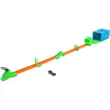 Mattel Hot Wheels 2 az 1-ben átalakítható ugratós versenypálya dobozban