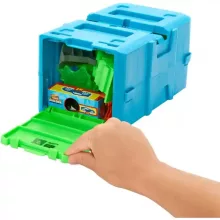 Mattel Hot Wheels 2 az 1-ben átalakítható ugratós versenypálya dobozban