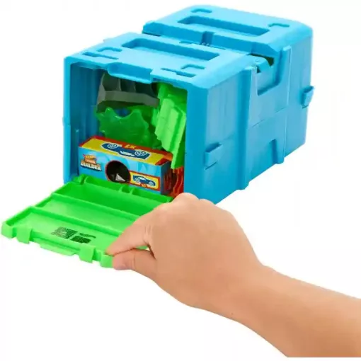 Mattel Hot Wheels 2 az 1-ben átalakítható ugratós versenypálya dobozban