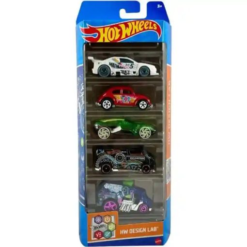 Mattel Hot Wheels kisautók 5 darabos szett - HW Design Lab™