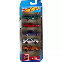 Mattel Hot Wheels kisautók 5 darabos szett - Nissan
