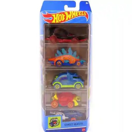 Mattel Hot Wheels kisautók 5 darabos szett - Street Beasts™