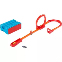   Mattel Hot Wheels 4 az 1-ben kaszkadőrmutatványok a lángok között dobozban pályakészlet