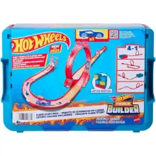 Mattel Hot Wheels 4 az 1-ben kaszkadőrmutatványok a lángok között dobozban pályakészlet