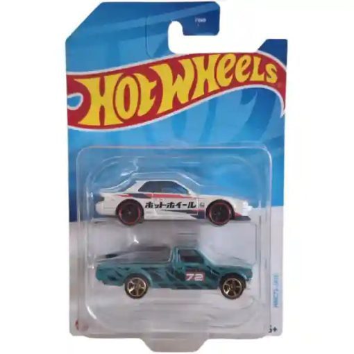  Mattel Hot Wheels Nissan Silvia (S13) és Datsun 620 kisautók