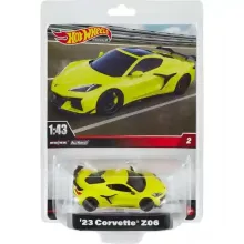  Mattel Hot Wheels Premium '23 Corvette Z06 1:43 kisautó