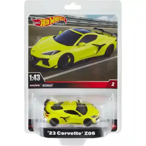  Mattel Hot Wheels Premium '23 Corvette Z06 1:43 kisautó