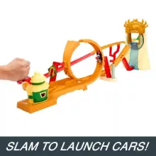 Mattel Hot Wheels Super Mario: dzsungel királyság versenypálya
