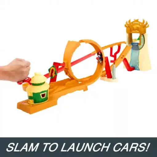 Mattel Hot Wheels Super Mario: dzsungel királyság versenypálya