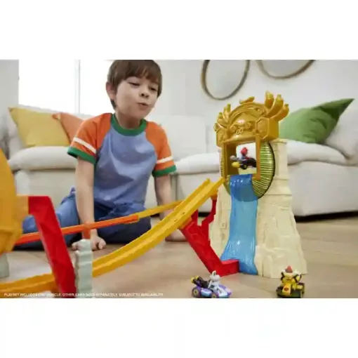 Mattel Hot Wheels Super Mario: dzsungel királyság versenypálya