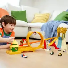 Mattel Hot Wheels Super Mario: dzsungel királyság versenypálya