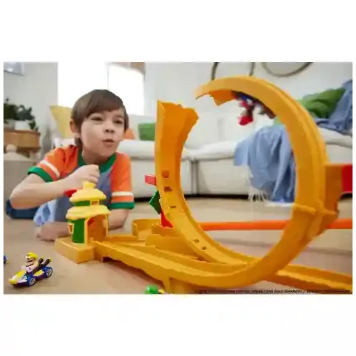 Mattel Hot Wheels Super Mario: dzsungel királyság versenypálya