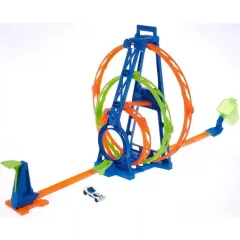   Mattel Hot Wheels 3 az 1-ben tripla hurok ugratópálya játékszett