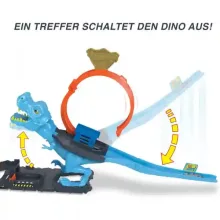 Mattel Hot Wheels T-rex hurokpálya kisautóval (csomagolássérült)