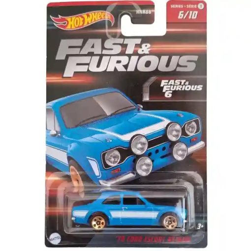 Mattel Hot Wheels Fast & Furious '70 Ford Escort RS1600 kisautó