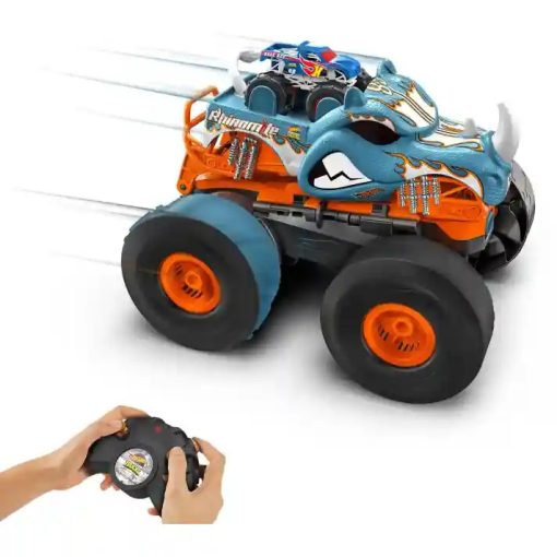 Mattel Hot Wheels távirányítós RC Monster Trucks átalakítható autó