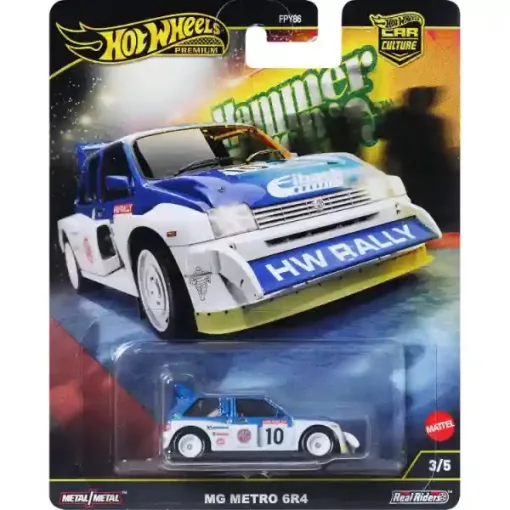  Mattel Hot Wheels Premium MG Metro 6R4 kisautó