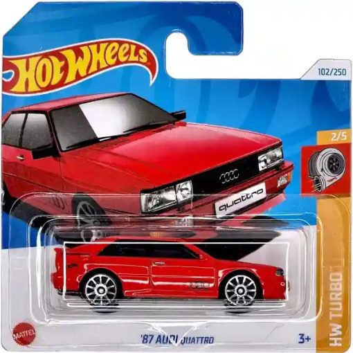 Mattel Hot Wheels '87 Audi Quattro kisautó