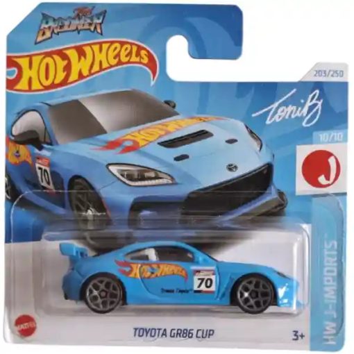  Mattel Hot Wheels Toyota GR86 Cup kisautó