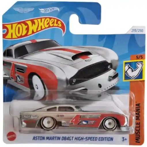 Mattel Hot Wheels Aston Martin DB4GT High-Speed Edition kisautó