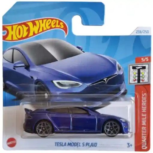 Mattel Hot Wheels Tesla Model S Plaid kisautó