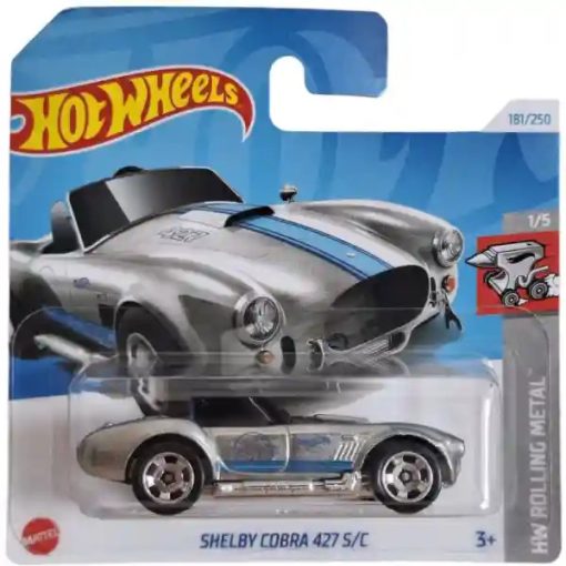  Mattel Hot Wheels Shelby Cobra 427 S/C kisautó