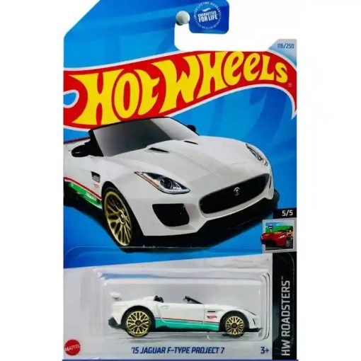 Mattel Hot Wheels '15 Jaguar F-Type Project 7 kisautó