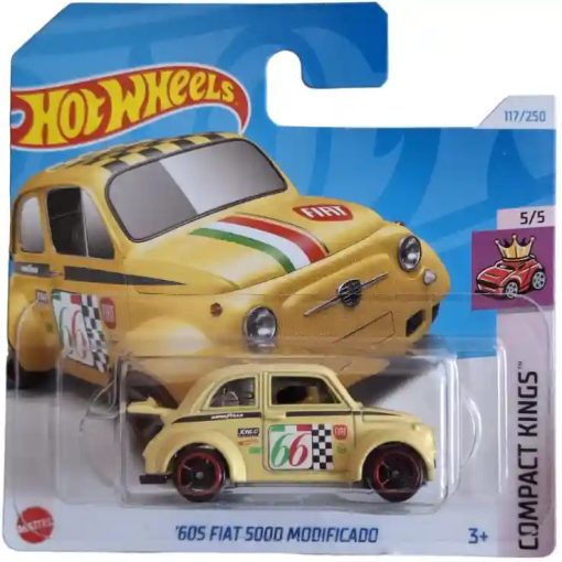 Mattel Hot Wheels '60S Fiat 5000 Modificado kisautó