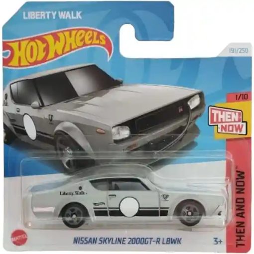 Mattel Hot Wheels Nissan Skyline 2000GT-R LBWK Liberty Walk kisautó