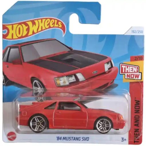 Mattel Hot Wheels '84 Ford Mustang SVO kisautó