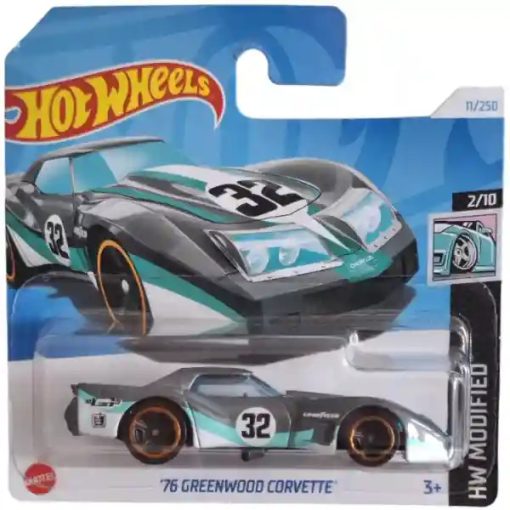  Mattel Hot Wheels '76 Greenwood Corvette kisautó