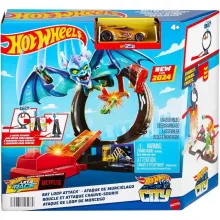 Mattel Hot Wheels denevérhurok pályakészlet kisautóval