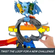 Mattel Hot Wheels denevérhurok pályakészlet kisautóval