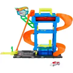   Mattel Hot Wheels forgó autómosó színváltós kisautóval